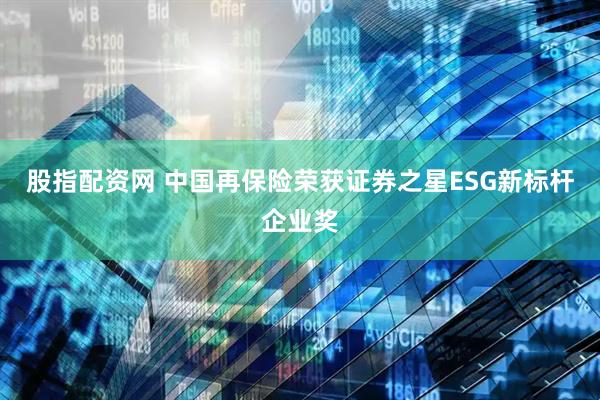 股指配资网 中国再保险荣获证券之星ESG新标杆企业奖