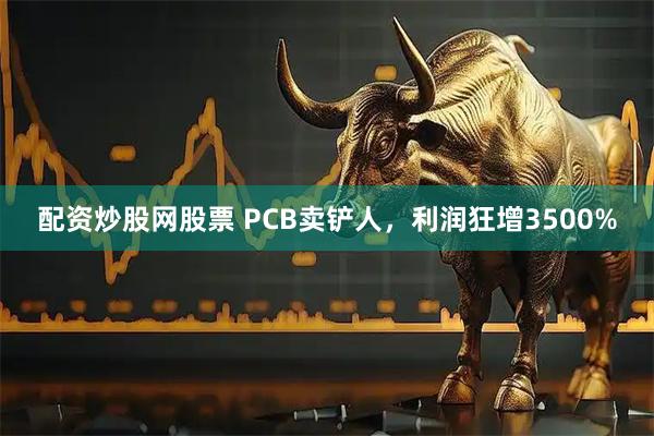 配资炒股网股票 PCB卖铲人，利润狂增3500%